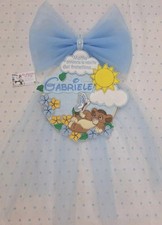 Fiocco Nascita con personaggio