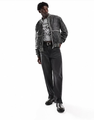 Giubbotto bomber uomo oversize