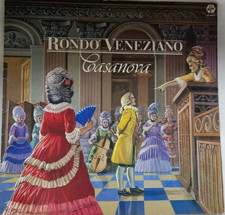 RONDÒ VENEZIANO Album *CASANOVA* LP Vinile Baby Records BABY 50577 Originale '80