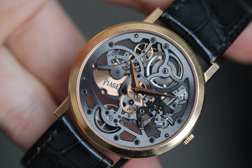 Piaget altiplano scheletro - piaget,