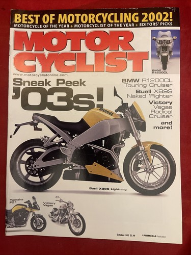 October 2002 motor - 2002, cyclist