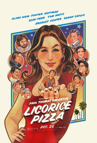 Poster film pizza liquirizia