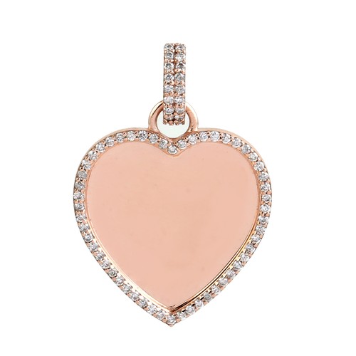 Ciondolo forma cuore con - ciondolo, di