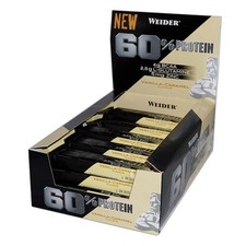 (45,36 EUR/kg) Weider 60% Proteine 24 x 45g Barretta Proteica Bar Snack