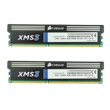 Corsair XMS3 16 GB (2 X 8 GB) DDR3 1333 MHz CL9 Desktop RAM CMX8GX3M1A1333C9