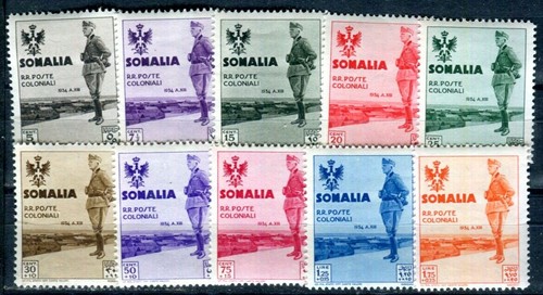 Colonie italiane somalia - italiane,