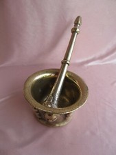 Mortaio E Pestello IN Bronzo