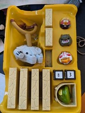 ANGRY BIRDS STAR WARS JENGA TATOOINE BATTLE HASBRO - Manca 1 pezzo, regole, scatola