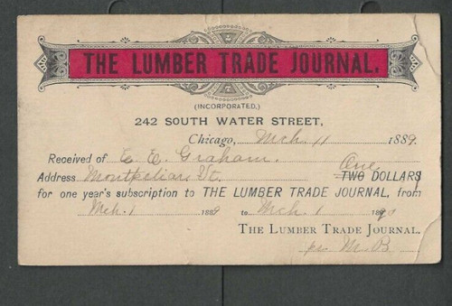 1889 chicago the - 1889, il