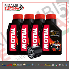 KIT TAGLIANDO 4LT MOTUL 7100 10W40 FILTRO OLIO KAWASAKI ZX10R Ninja 1000 2004-20