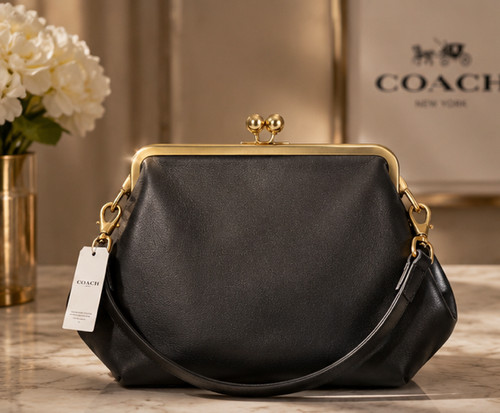 Coach kisslock frame - coach, borsa