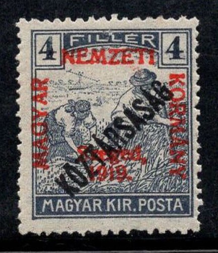 Szeged ungheria 1919 28 - 1919, mi.