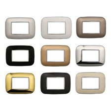 PLACCHE ORBIS COMPATIBILI BTICINO AXOLUTE  PLACCA  3 4 6 POSTI