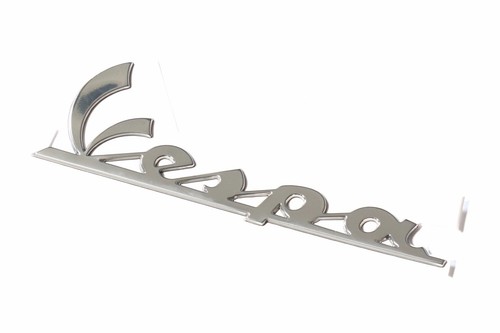 Scritta vespa cromata da - scritta,