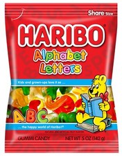 Haribo Gummi Candy, Alphabet