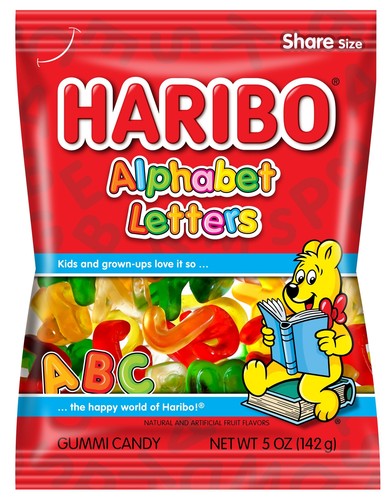 Caramelle gomma haribo - gomma,