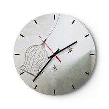 Orologio da Parete in Vetro