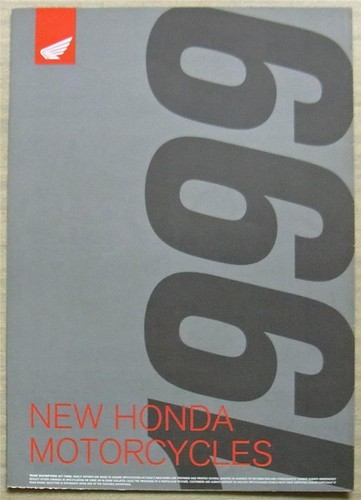 Brochure vendita moto honda - brochure,