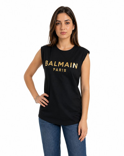 Maglietta smanicata balmain - maglietta,