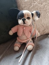 Pupazzo Bambola Cane Bulldog