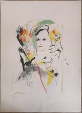 Ernesto treccani litografia - ernesto,
