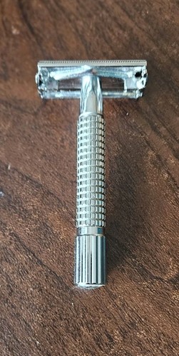 Rasoio sicurezza cromato - di,