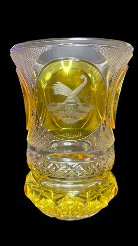 Antico bicchiere biedermeier - antico,