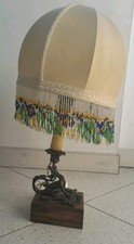 abatjour, lampada, antica in