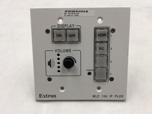 Extron electronics mlc 104 - extron,