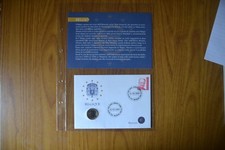  BUSTA FILATELICA MONETA