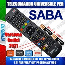 Telecomando universale saba - telecomando,