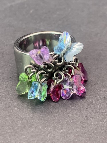 Anello vintage farfalla - anello,