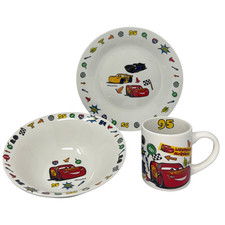SET 3 PEZZI IN CERAMICA CARS