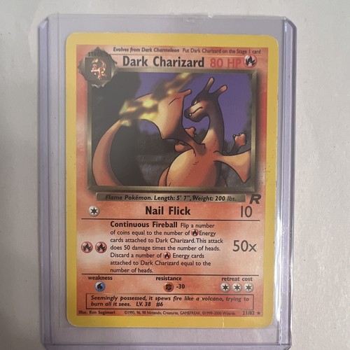 Pokemon dark charizard - charizard, 21/82