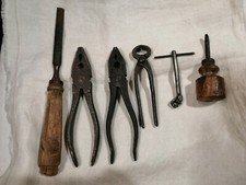 Attrezzi antichi da falegname - lotto da 6 pezzi.