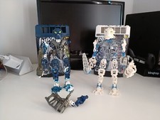Lotto incompleto Lego Bionicle Inika 8728 e 8732 con istruzioni e scatole