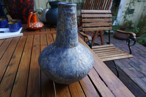 Vaso grigio blu - b, 19/4