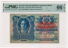 Banconota AUSTRIA 20 corone