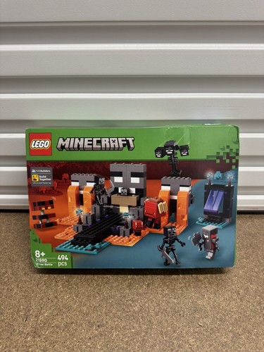 Lego minecraft wither battle - lego,