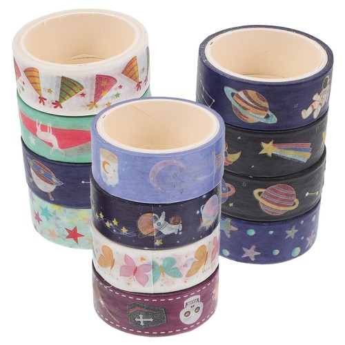 Rotoli nastro washi - 12,