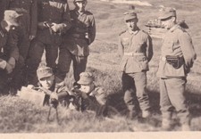 WW2 FOTO ALLEATI TEDESCHI CON