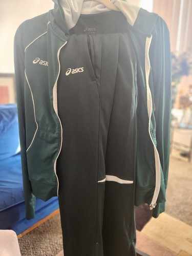 Tuta asics donna verde - tuta, verde/bianco