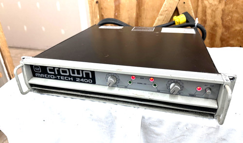 Crown macro tech 2400 - macro-tech,