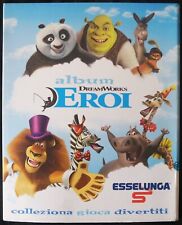 album completo di card Eroi Dreamworks, Esselunga 1-180
