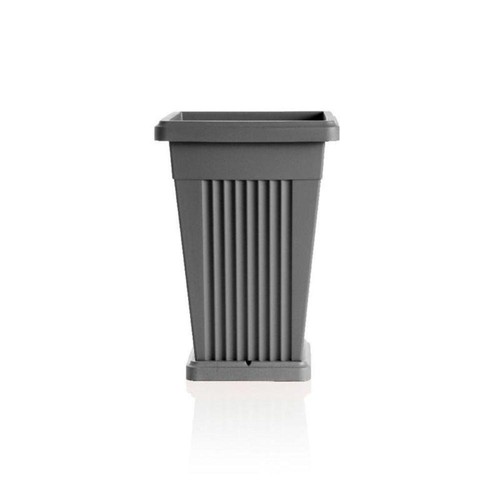 Vaso 40x40 h59 sottovaso - 40x40, h59+sottovaso