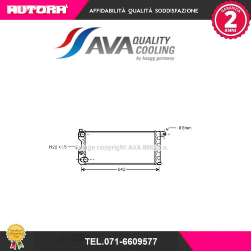 Fta2074 radiatore - fta2074,