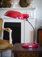 Lampada ministeriale cromata e