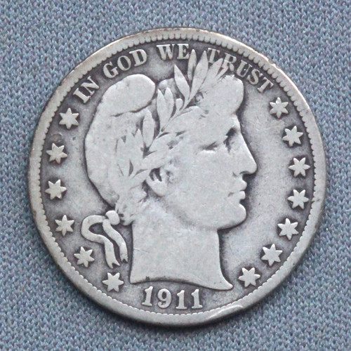 Mezzo dollaro barbiere 1911 - dollaro,
