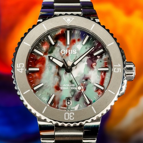 Oris aquis date upcycle - oris,