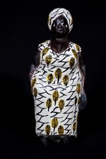 Arte africano abito - africano, statua